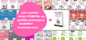 grafika reklamująca gabinet kosmetyczny