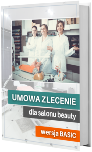 Umowa zlecenie salon beauty - wzor - wersja BASIC
