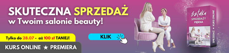 sztuka sprzedazy piekna sprzedaz salon beauty kurs online